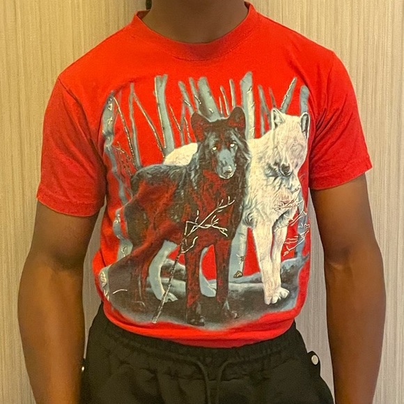 y2k wolf tee - Picture 2 of 3